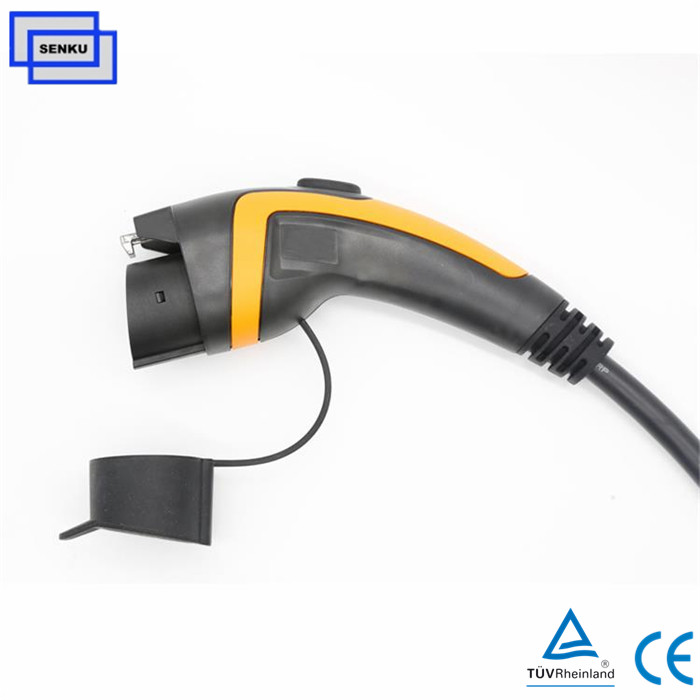 1 phase 32A Type 1 to Type 2 Mode3 Cable Charger
