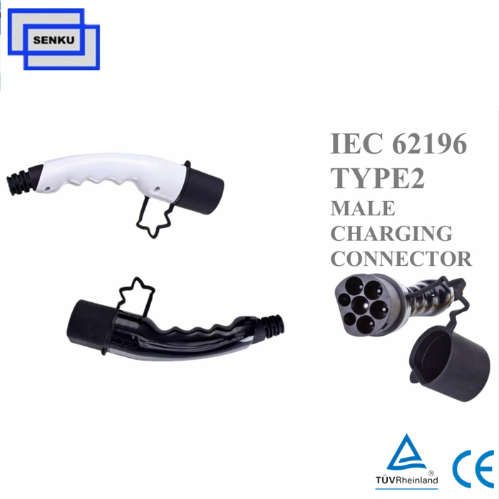 IEC 62196 Type2 Male Ev Plug