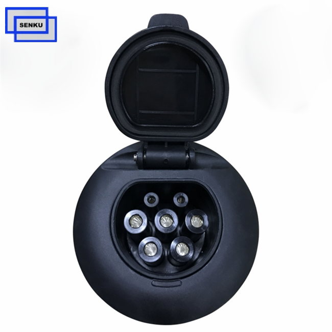 32A 62196 Type2 Socket for Charging Station Side