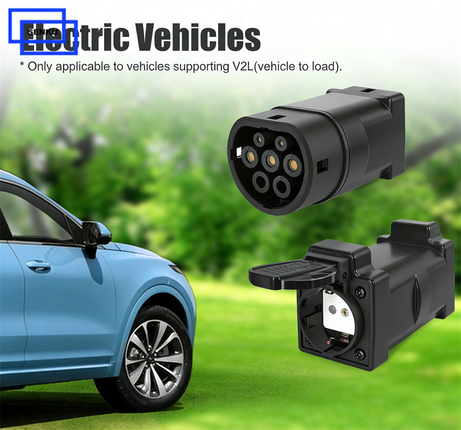 Type 2 V2L Adapter for Chery FX EV