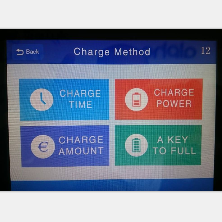 Type1 32A Wallbox Charger 8inch Screen