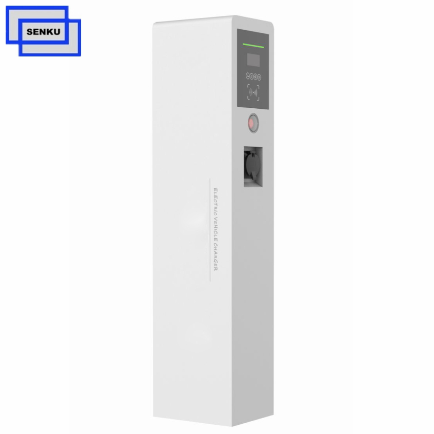Public Dual 22KW Type 2 Iec 62196 Socket 44KW Ocpp1.6 EV Charger