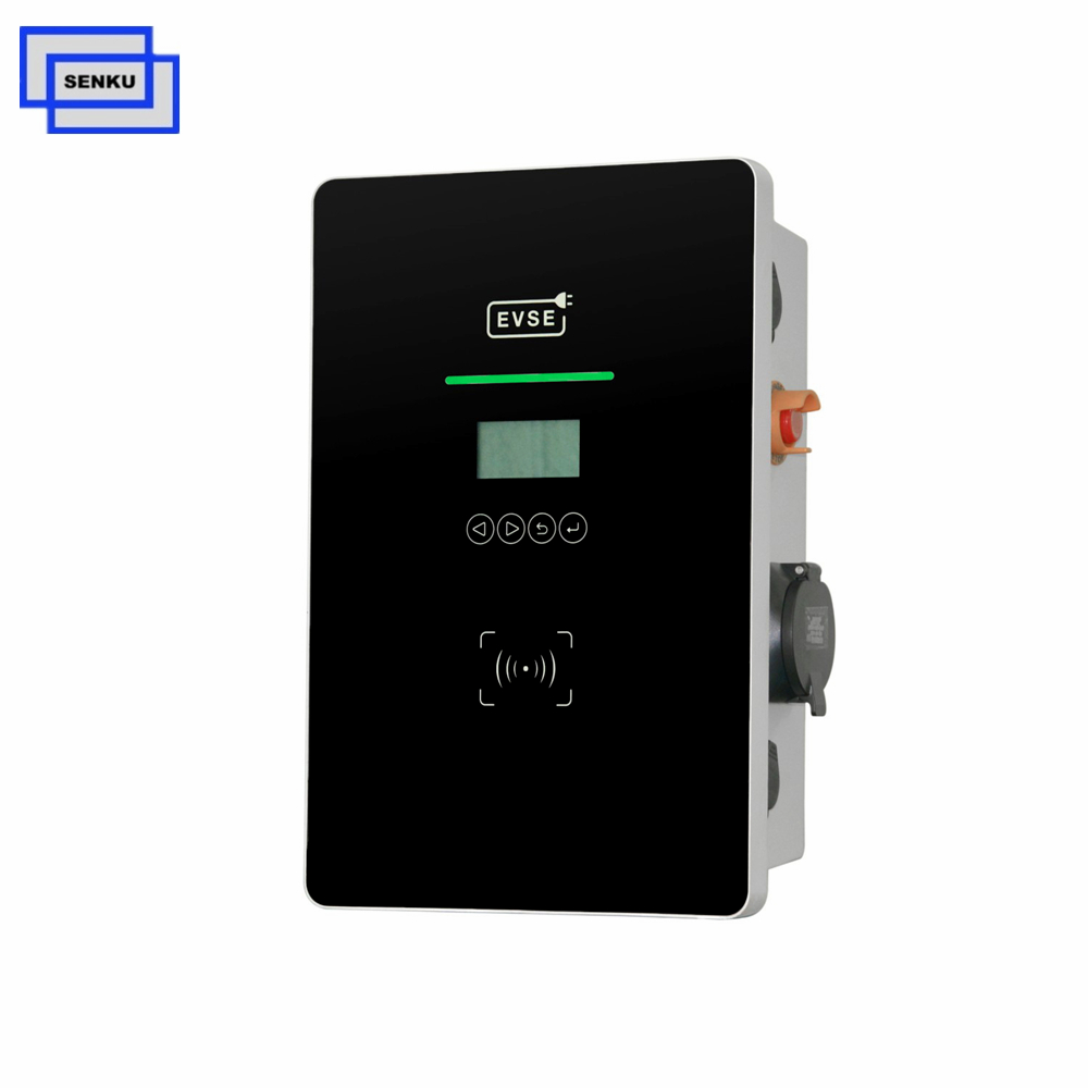 Public 7KW Type 2 Iec 62196 Socket Ocpp1.6 EV Charger