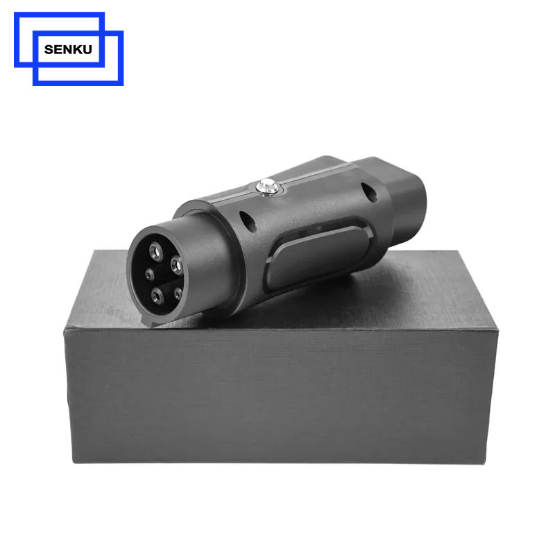 Electric Car 32A Type 2 to Type1 Adapter