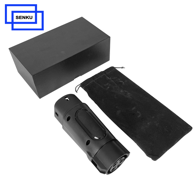 EV Charging 32A J1772 Type 1 to Type 2 Adapter
