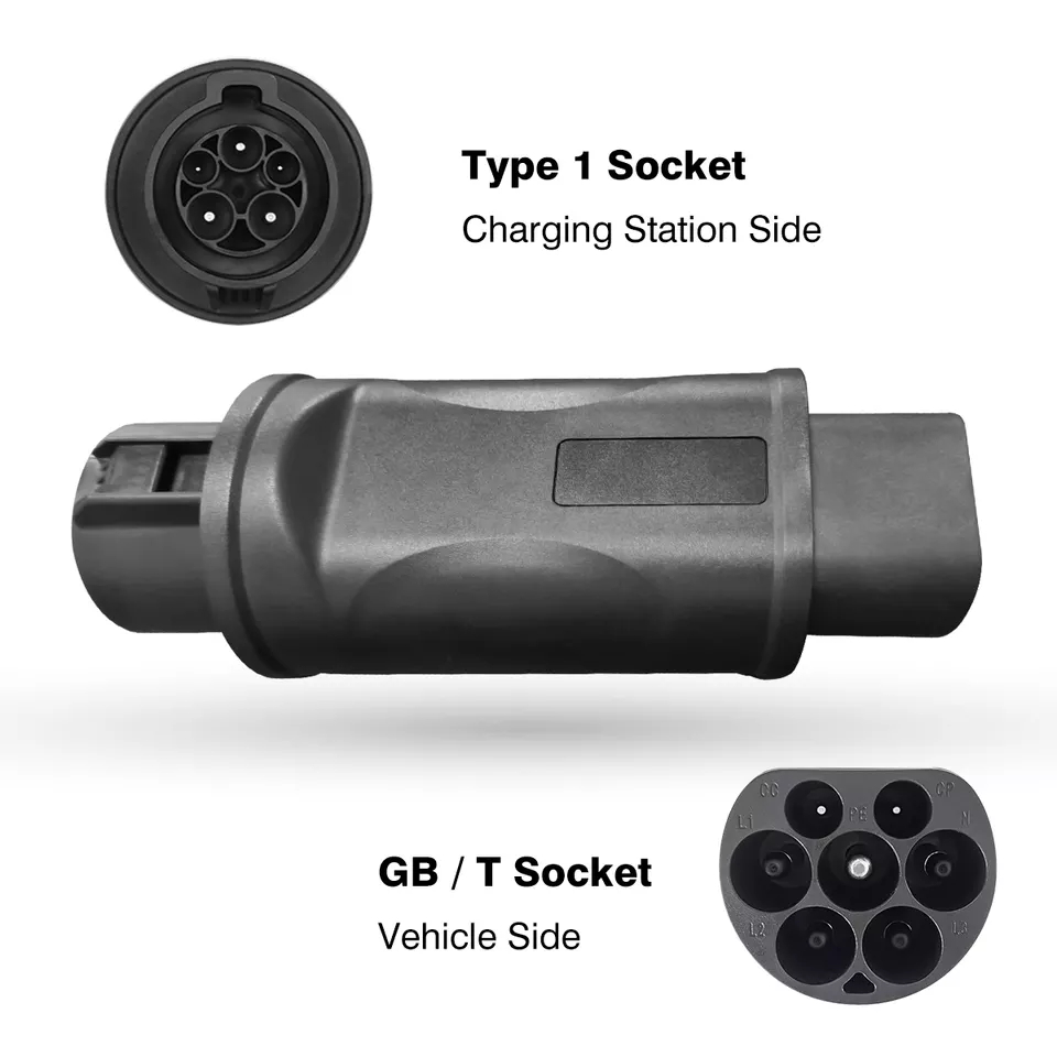 32A SAE J1772 to GBT Adapter