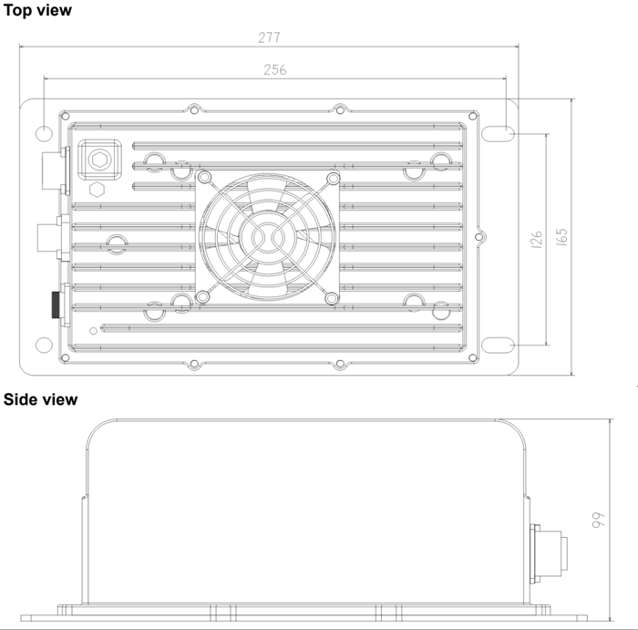 2KW 24V AC to DC On Board Charger