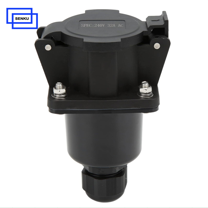 32A 240V AC Type 1 Electric Vehicle Charging Socket