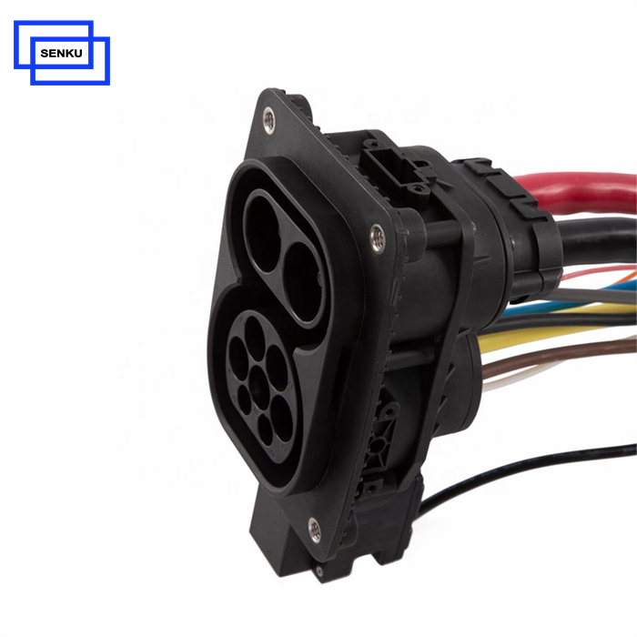 250A Electric Vehicle Charging Inlet Ccs Type2