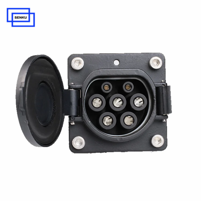 16A 32A 63A GBT Electric Car Ev Inlet Socket