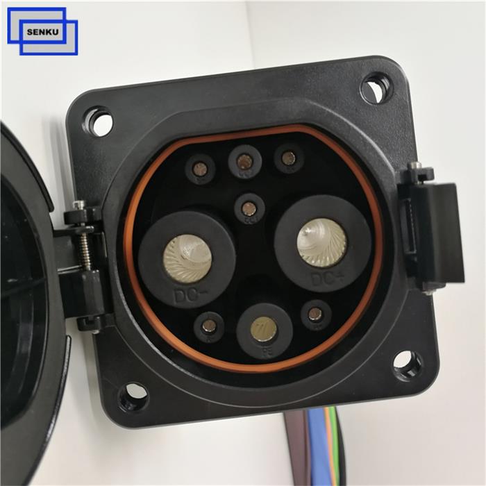 80A 125A 200A 250A 350A GBT DC Charging Socket For Electric Car