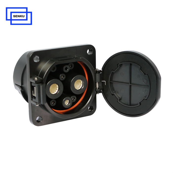 125A GBT Electric Car Charging Inlet