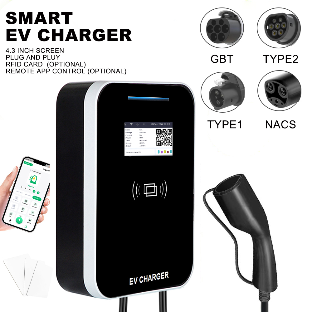 Type 1 32A 7KW Ev Home Charger
