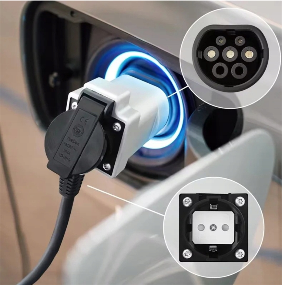 16A 250V AC V2L Adapter for BYD Atto 3