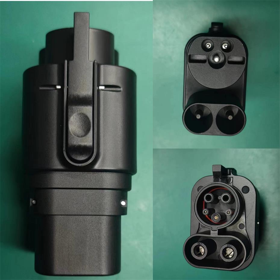 DC 250A CCS2 to CCS1 Adapter For EV Charging